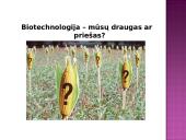 Biotechnologijos skaidrės 4 puslapis