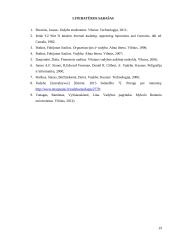 Kontrolės sistemų projektavimo savo profesinėje veikloje analizė 13 puslapis