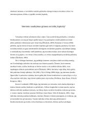 Interneto naudojimo poveikis 2 puslapis