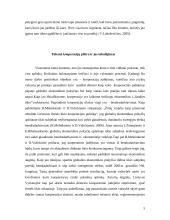 Kooperacijų judėjimas Lietuvoje: iki  pirmojo pasaulinio karo ir po jo, pajutus globalios ekonomikos poveikį 5 puslapis