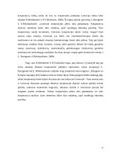 Kooperacijų judėjimas Lietuvoje: iki  pirmojo pasaulinio karo ir po jo, pajutus globalios ekonomikos poveikį 6 puslapis