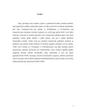 Kooperacijų judėjimas Lietuvoje: iki  pirmojo pasaulinio karo ir po jo, pajutus globalios ekonomikos poveikį 7 puslapis