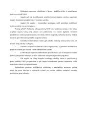 Genetiškai modifikuoti organizmai. Už ir prieš 16 puslapis