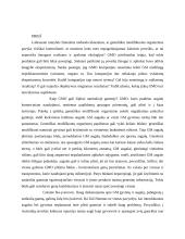 Genetiškai modifikuoti organizmai. Už ir prieš 6 puslapis