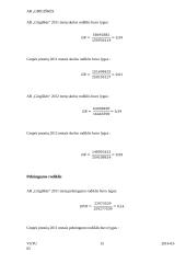 AB "Grigiškės" finansinė analizė 15 puslapis