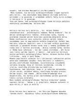 Ar grožinės literatūros kūrinyje atpažįstami autoriaus biografijos faktai padeda suprasti kūrinį ar trukdo? Kalbėjimas 2 puslapis