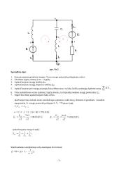 Vienfazės sinusinės grandinės skaičiavimas namų darbas 3 puslapis