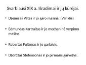 Pramonės perversmas skaidrės 4 puslapis