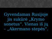 Adomas Mickevičius skaidrės 12 puslapis