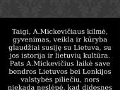 Adomas Mickevičius skaidrės 15 puslapis