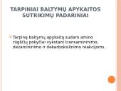 Tarpiniai ir galutiniai baltymų apykaitos sutrikimų padariniai. Nukleoproteinų apykaitos sutrikimai. Podarga. 2 puslapis