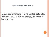 Tarpiniai ir galutiniai baltymų apykaitos sutrikimų padariniai. Nukleoproteinų apykaitos sutrikimai. Podarga. 8 puslapis