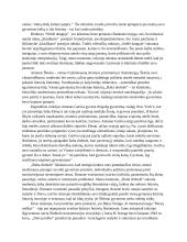 Ten, kur ramiai miegama ir sočiai valgoma, didelių menininkų neiškyla. Reikia didelių įtampų, grėsmių. 2 puslapis