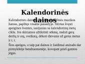 Kalendorinės dainos 2 puslapis