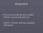 Vinco Krėvės aprašymas, kontekstas 2 puslapis