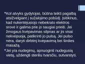 Elektros srovės poveikis žmogaus organizmui skaidrės 7 puslapis