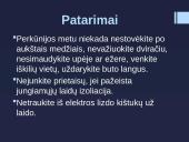 Elektros srovės poveikis žmogaus organizmui skaidrės 8 puslapis