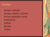 Danija tarpukario metais skaidrės 2 puslapis