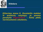 Projektas apie Kristijoną Donelaitį, jo pasiekimus, biografiją 12 puslapis