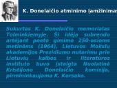 Projektas apie Kristijoną Donelaitį, jo pasiekimus, biografiją 14 puslapis