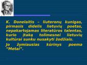 Projektas apie Kristijoną Donelaitį, jo pasiekimus, biografiją 3 puslapis