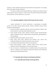 Europos Sąjungos turizmo politika 13 puslapis