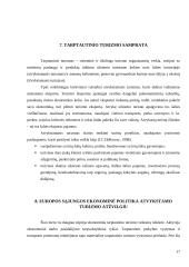 Europos Sąjungos turizmo politika 17 puslapis