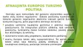 Europos Sąjungos turizmo politikos skaidrės 8 puslapis