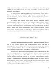 Fiskalinė politika. Esmė, tikslai ir priemonės 7 puslapis