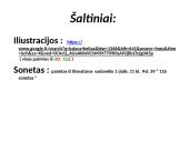 Viljamas Šekspyras 116 sonetas 17 puslapis