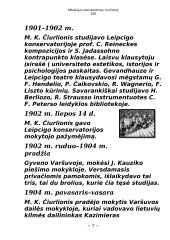 Susipažinimas su M.K.Čiurlioniu 7 puslapis