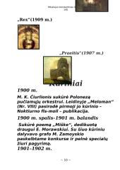 Susipažinimas su M.K.Čiurlioniu 10 puslapis
