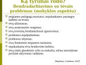 Ugdymo įstaigos ir šeimos bendradarbiavimas 9 puslapis