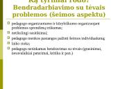 Ugdymo įstaigos ir šeimos bendradarbiavimas 10 puslapis