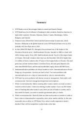 Internationalization of a Hungarian company Research on OTP bank 19 puslapis