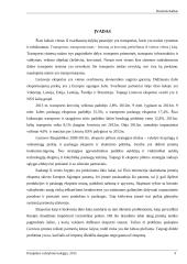 Krabų lazdelių vežimo maršrutu Klaipėda (Lietuva) – Viena (Austrija) technologinio proceso sudarymas 3 puslapis