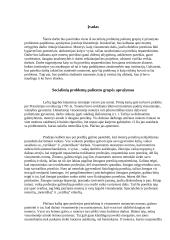 Socialinės gerovės politikos dokumentų analizė 2 puslapis