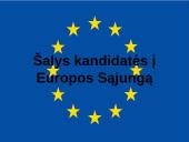 Šalys kandidatės į ES