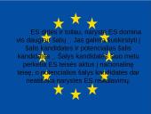 Šalys kandidatės į ES 7 puslapis