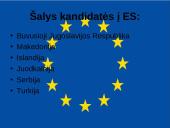 Šalys kandidatės į ES 8 puslapis