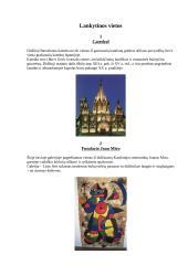 Kelionės organizavimas į Barseloną projektas 3 puslapis