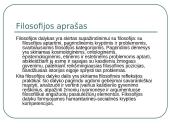 Filosofija - skaidrės 2 puslapis