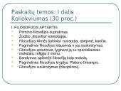Filosofija - skaidrės 5 puslapis