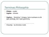 Filosofija - skaidrės 9 puslapis
