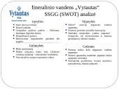 Mineralinio vandens "Vytautas" marketingo strategija 10 puslapis
