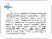 Mineralinio vandens "Vytautas" marketingo strategija 16 puslapis