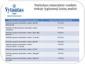 Mineralinio vandens "Vytautas" marketingo strategija 18 puslapis