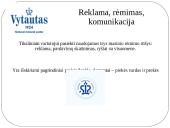 Mineralinio vandens "Vytautas" marketingo strategija 20 puslapis