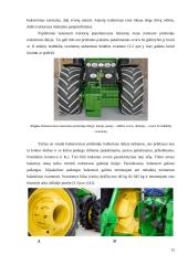 Ratinio traktoriaus dinamika nuo padangų įtakos 13 puslapis