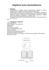 Rūgštinis švino akumuliatorius